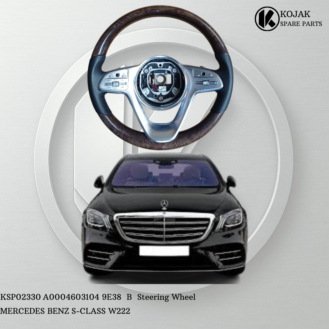 Mercedes-Benz S-Class W222 Wood/Leather Steering Wheel