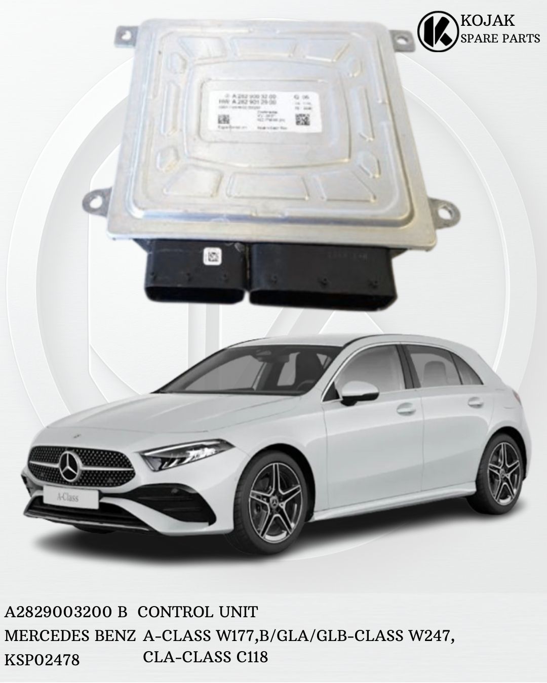 Mercedes-Benz Control Unit (ECU) A2829003200 B