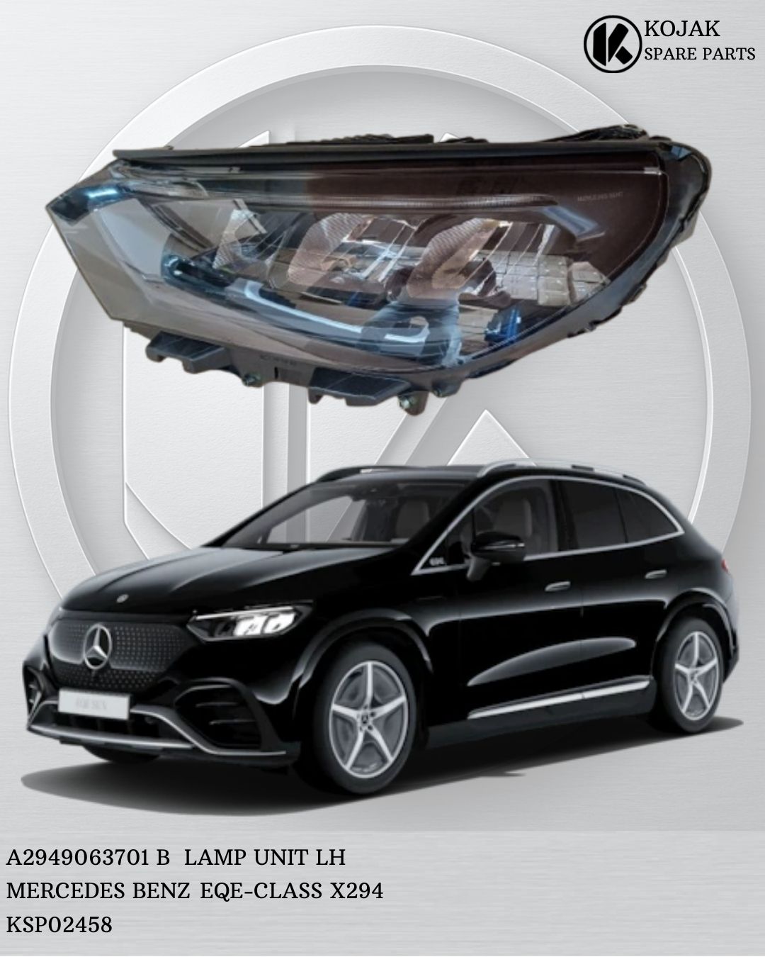 Headlight Left Mercedes-Benz EQE-Class X294