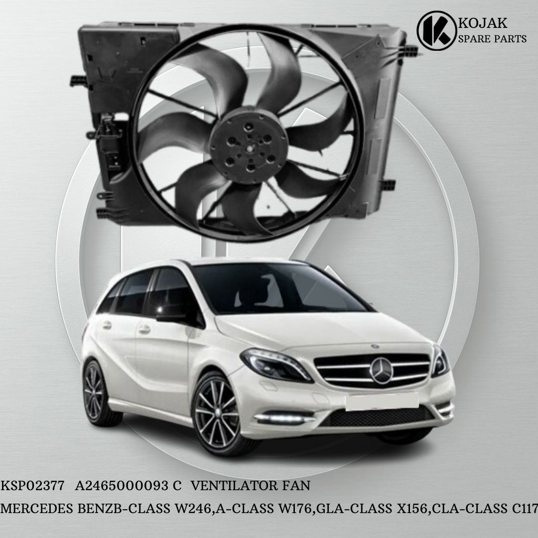 Mercedes-Benz Cooling Ventilator Fan