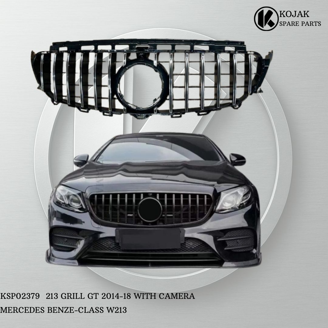 Front Grille Mercedes-Benz E-Class W213 AMG GT Style with Camera