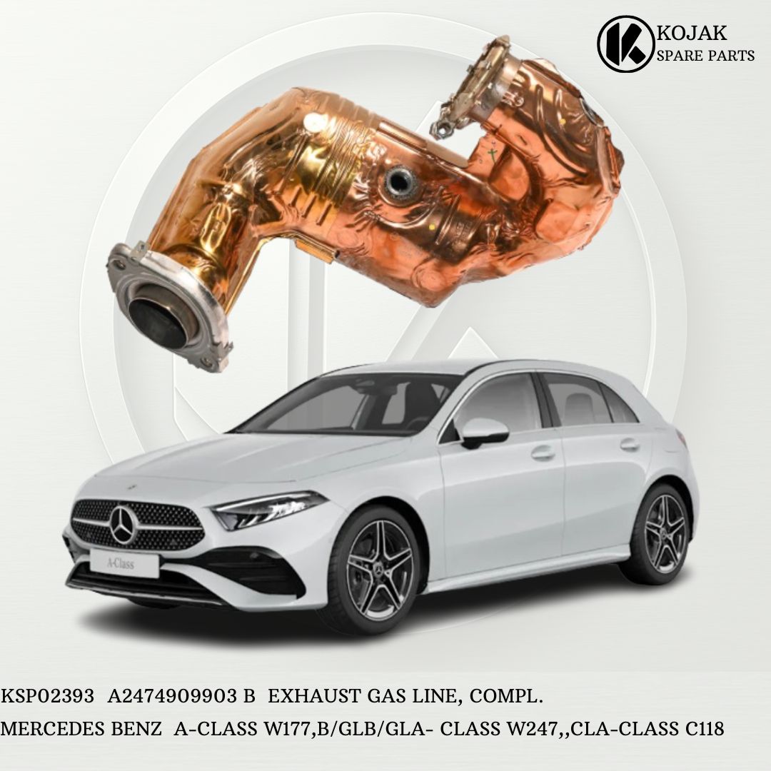 Mercedes-Benz Exhaust Gas Line (Catalytic Converter / Downpipe)