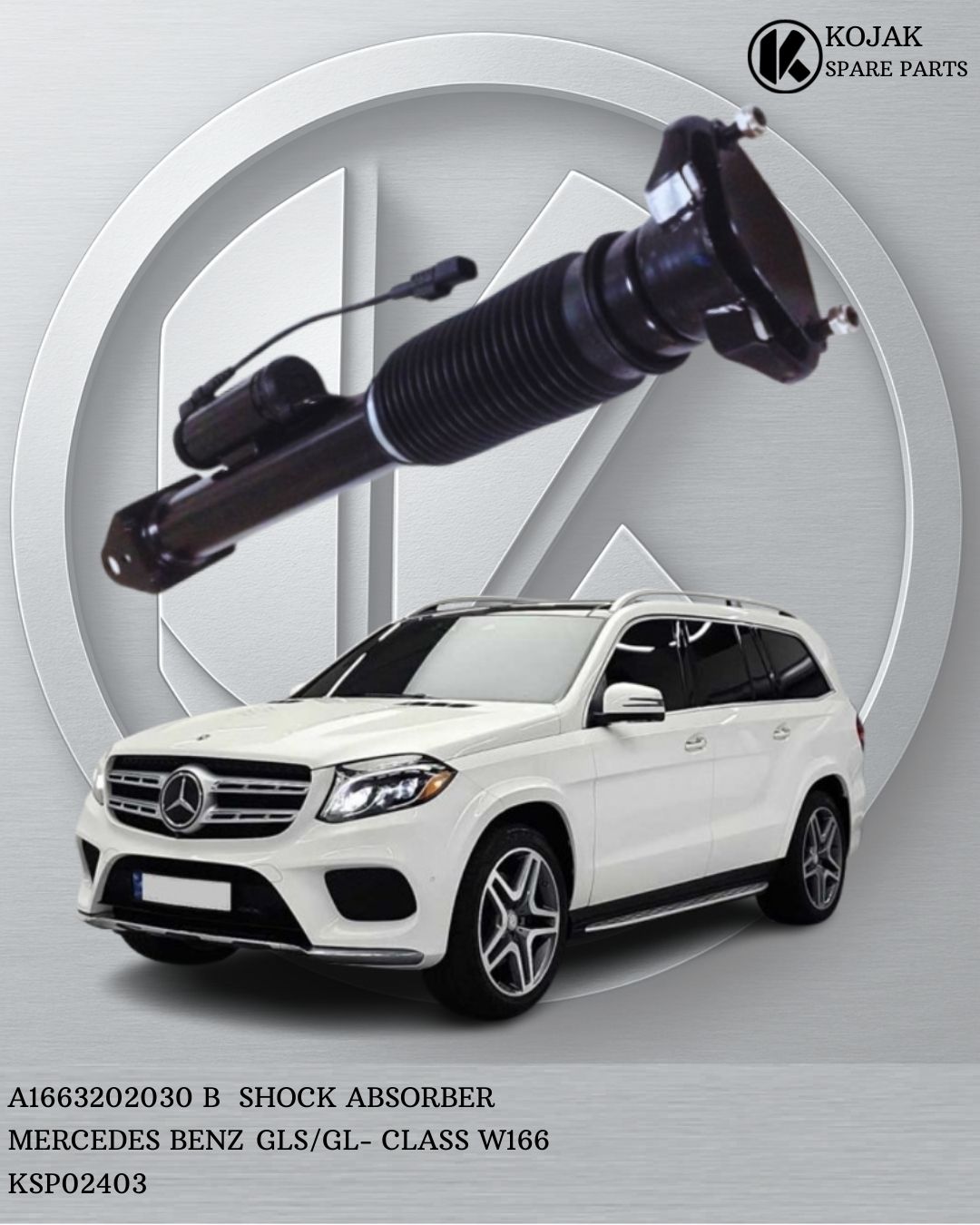 Mercedes-Benz GLS/GL-Class W166 Air Shock Absorber