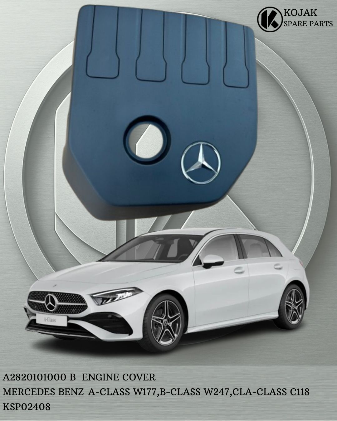 Mercedes-Benz A-Class W177 Engine Cover
