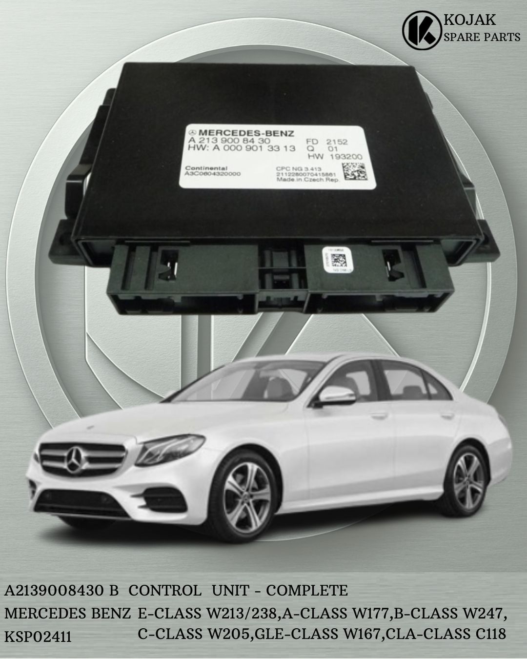 Mercedes-Benz Control Unit