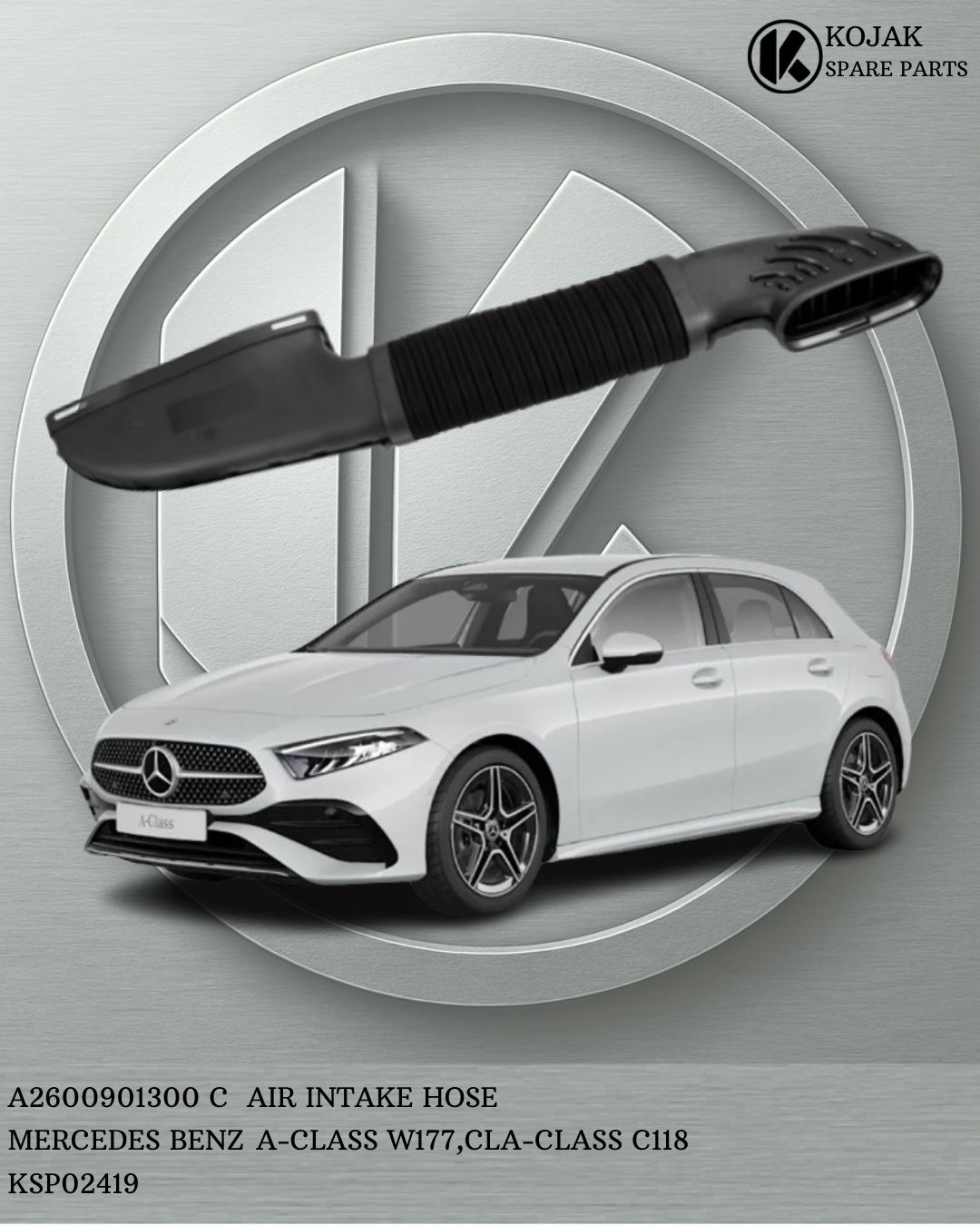 Mercedes-Benz A-Class W177 / CLA-Class C118 Air Intake Hose