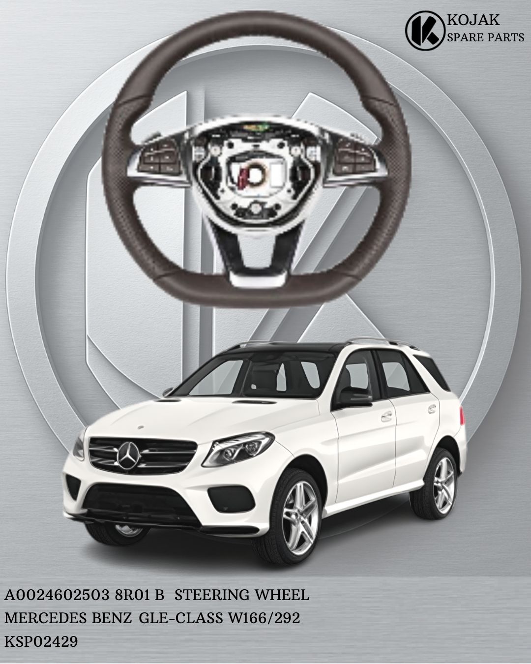 Steering Wheel Mercedes-Benz GLE-Class W166/292