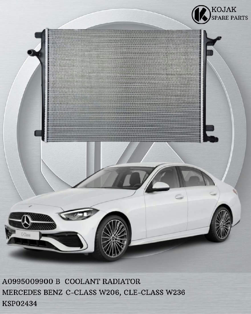 Coolant Radiator Mercedes-Benz C-Class W206 / CLE-Class W236