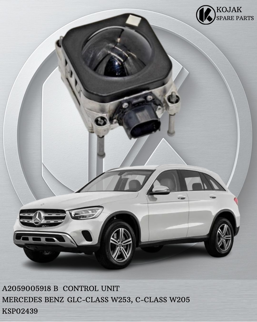 Radar Control Unit Mercedes-Benz GLC-Class W253 C-Class W205