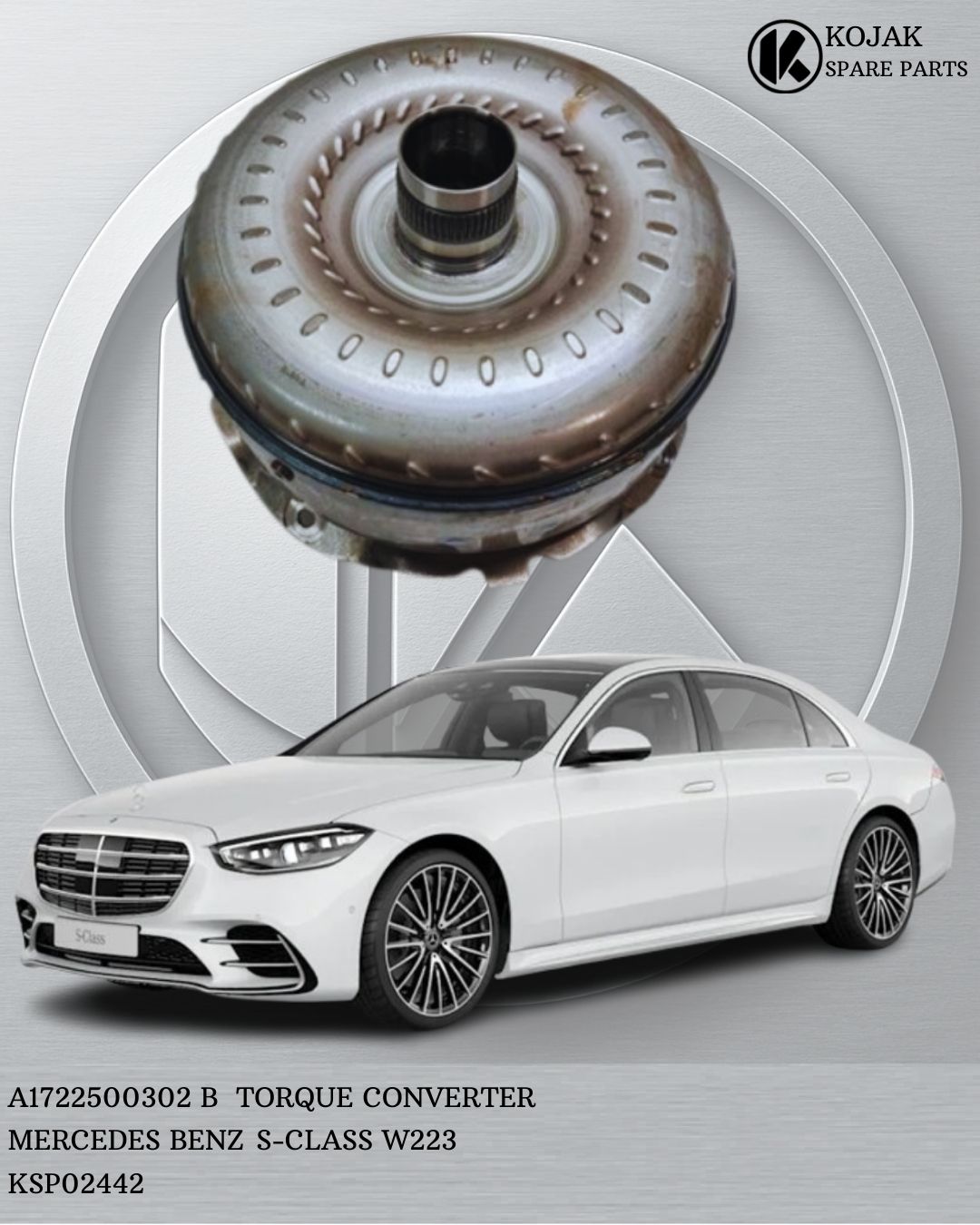 Mercedes-Benz S-Class W223 Torque Converter