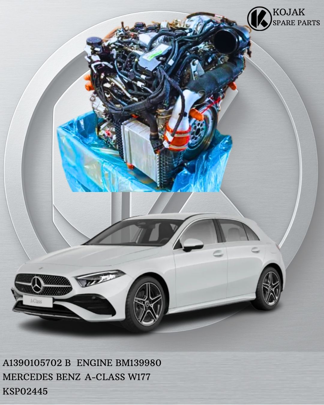 Mercedes Benz A-Class W177 Engine
