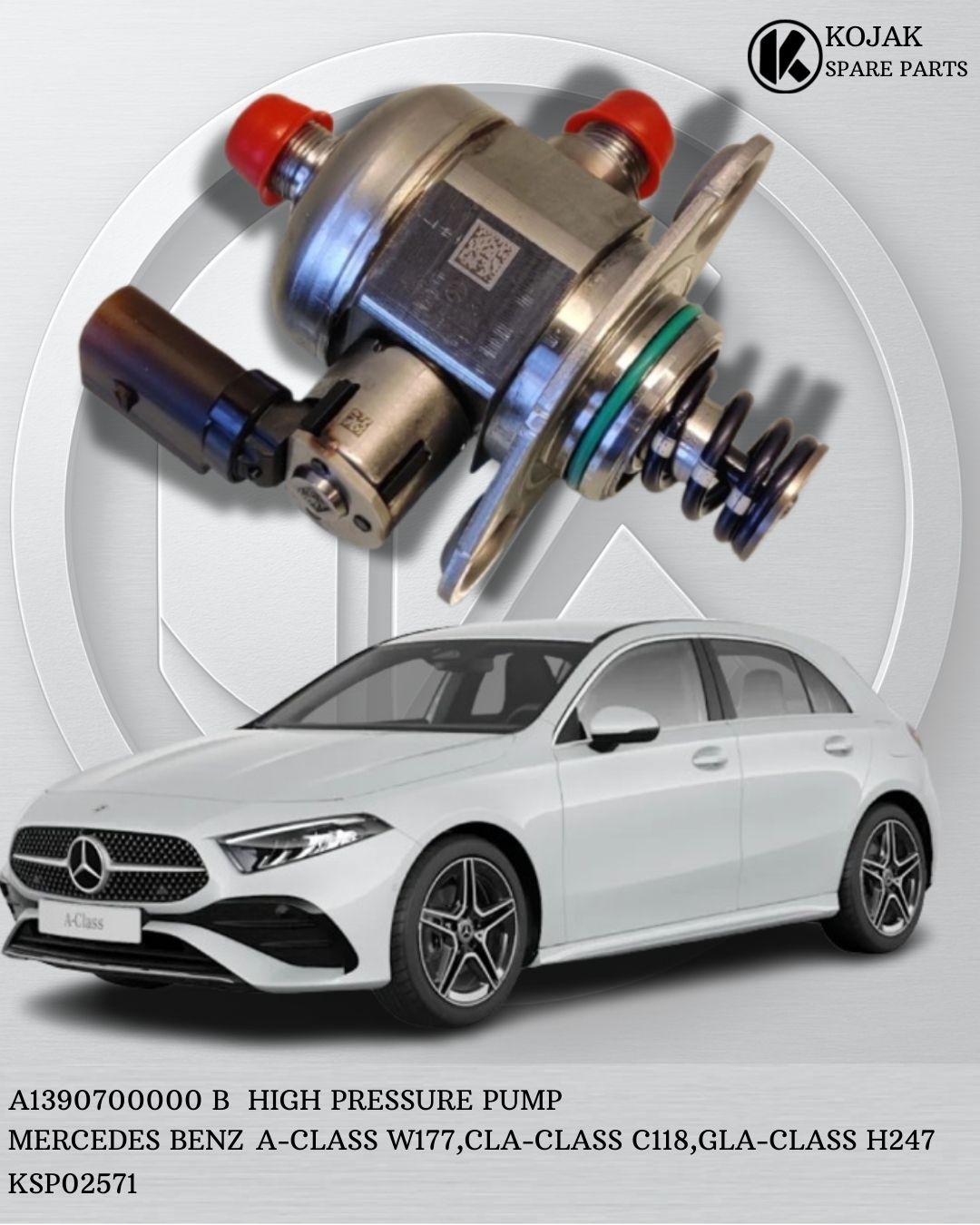 High Pressure Fuel Pump Mercedes-Benz A-Class W177
