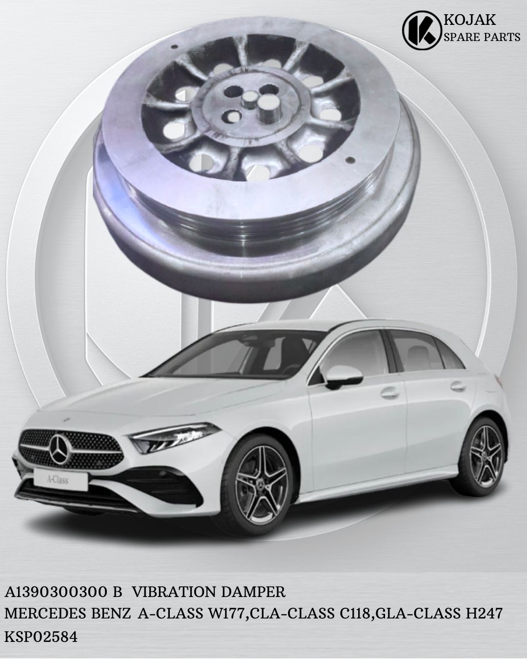 Vibration Damper Mercedes-Benz A-Class W177