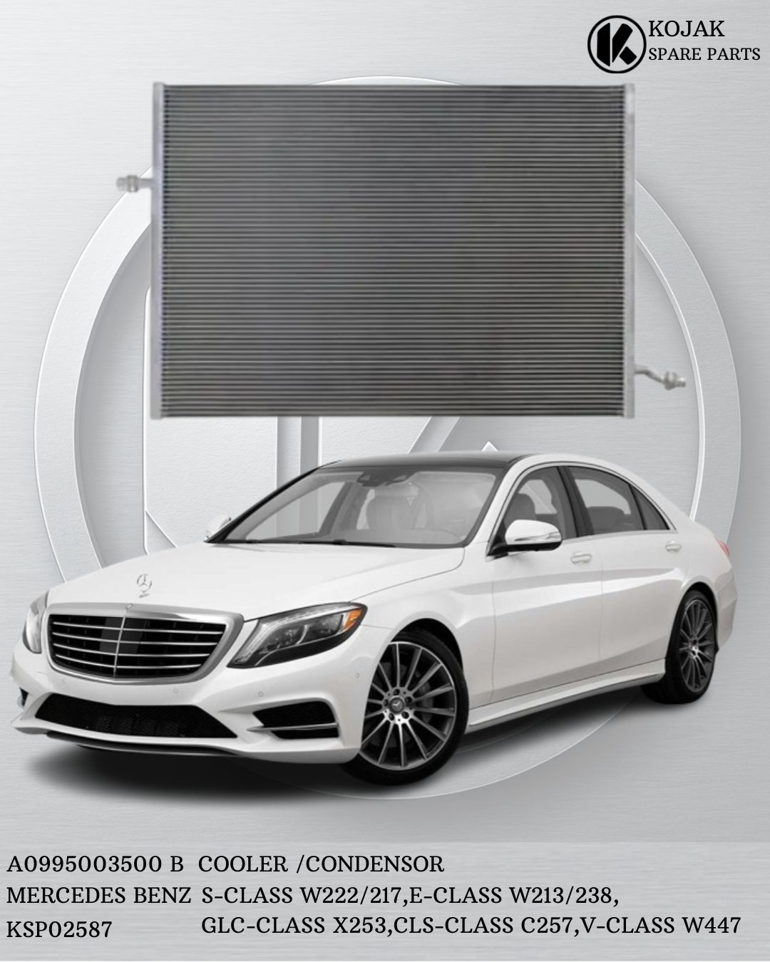 Mercedes-Benz Condenser A0995003500 B