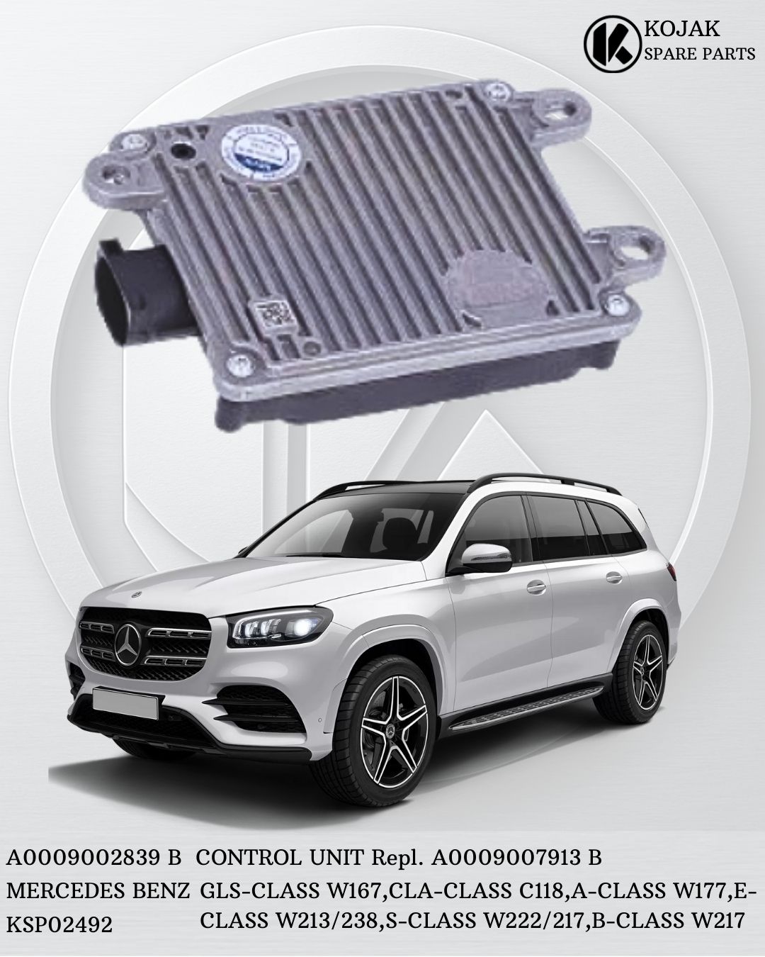 Mercedes-Benz Control Unit