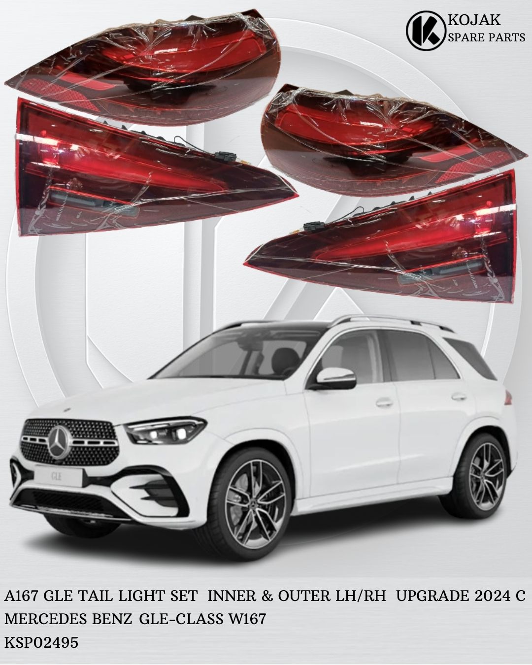 Mercedes-Benz GLE W167 Tail Light Set