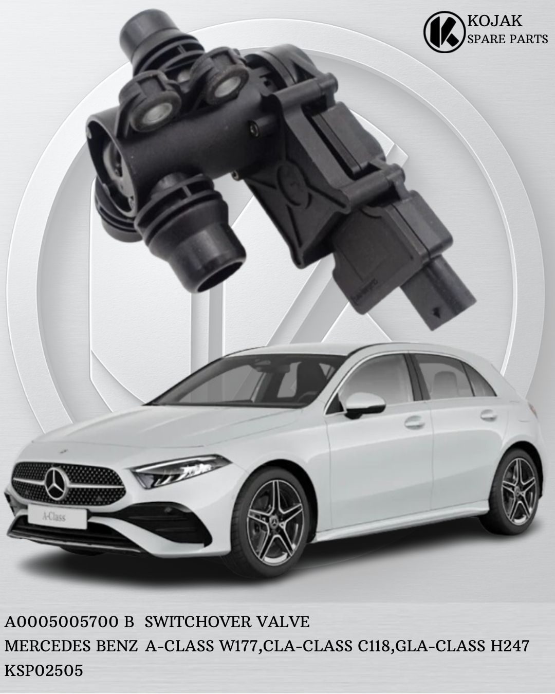 Mercedes-Benz Switchover Valve A0005005700 B