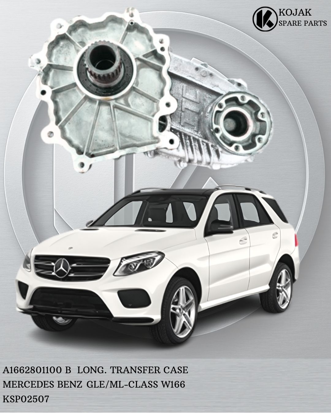 Transfer Case Mercedes-Benz GLE/ML-Class W166