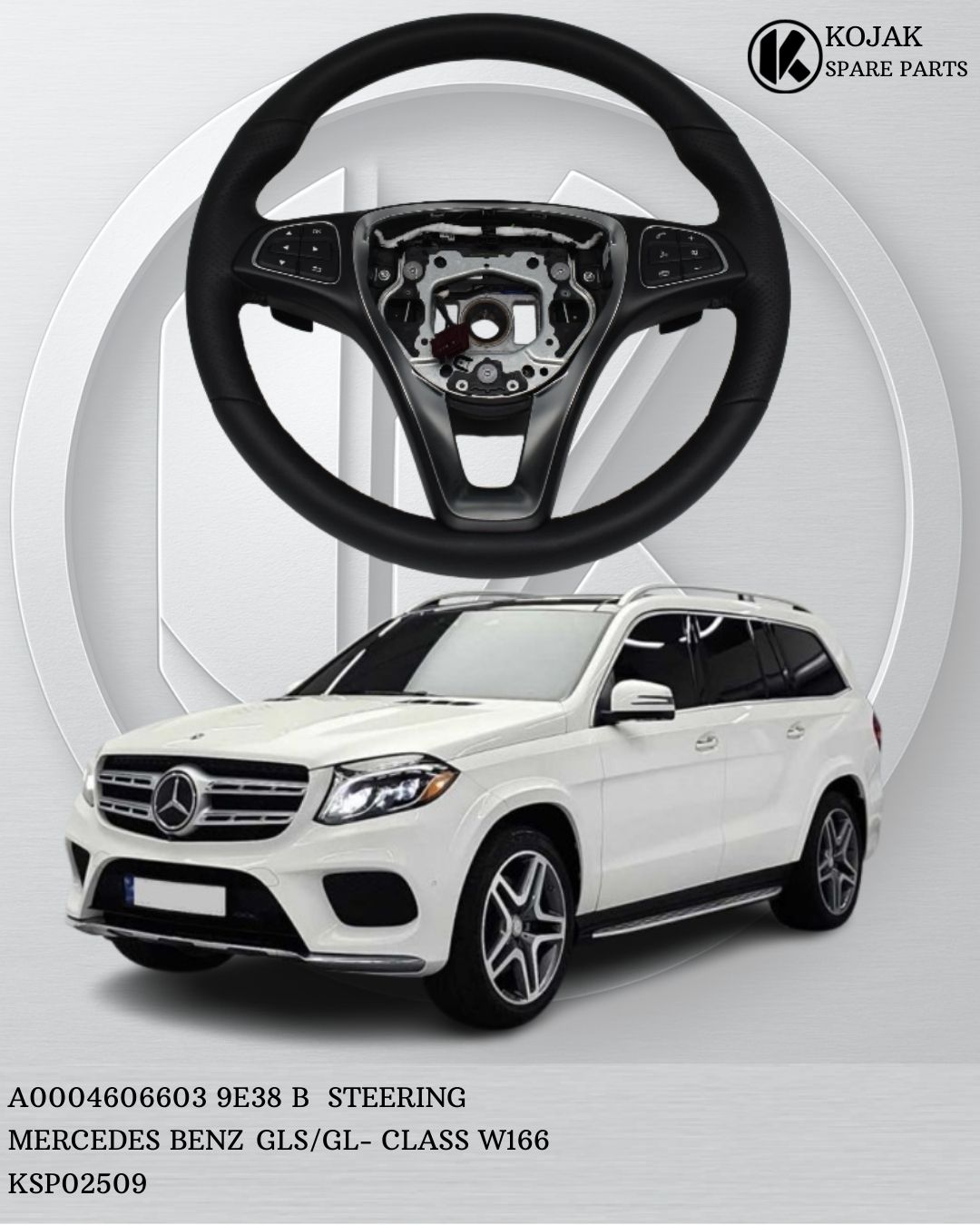 Mercedes-Benz GLS/GL-Class W166 Steering Wheel