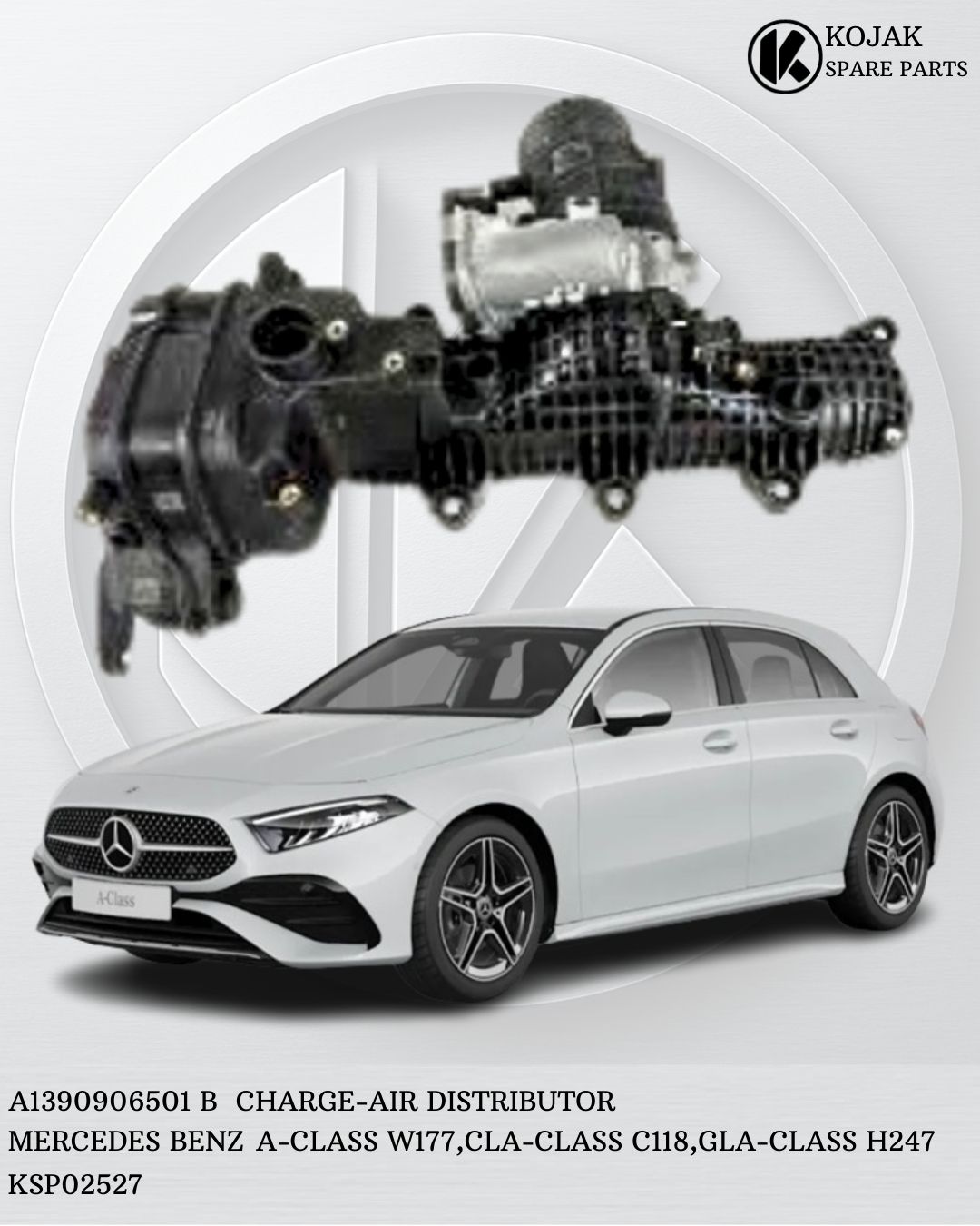 Mercedes-Benz Charge-Air Distributor A-Class W177