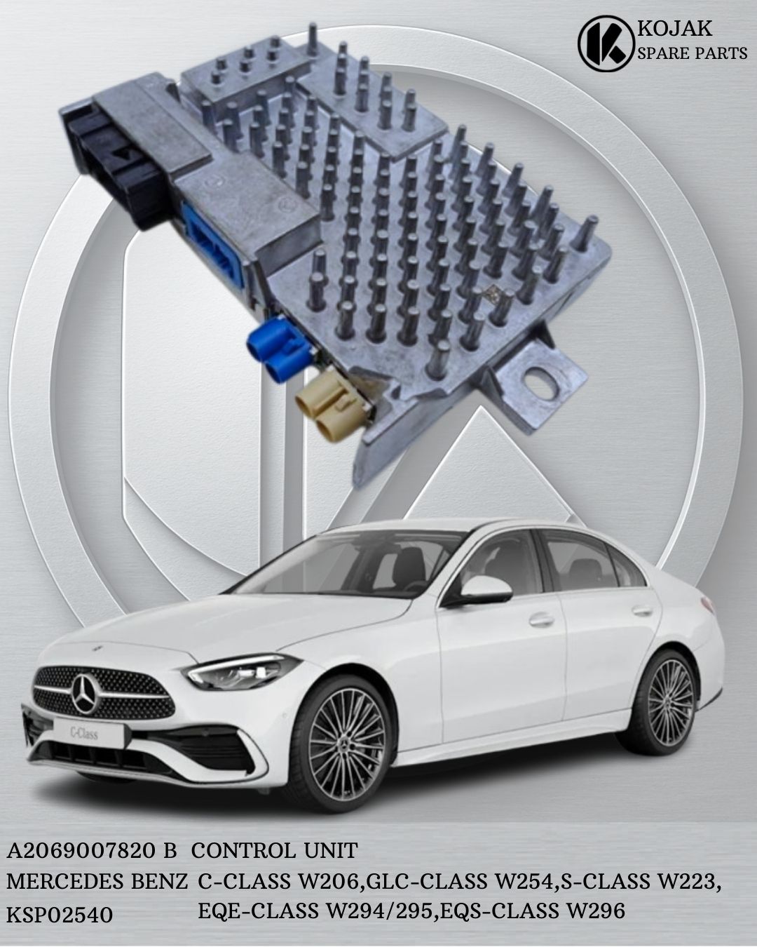 Mercedes-Benz Control Unit A2069007820 B