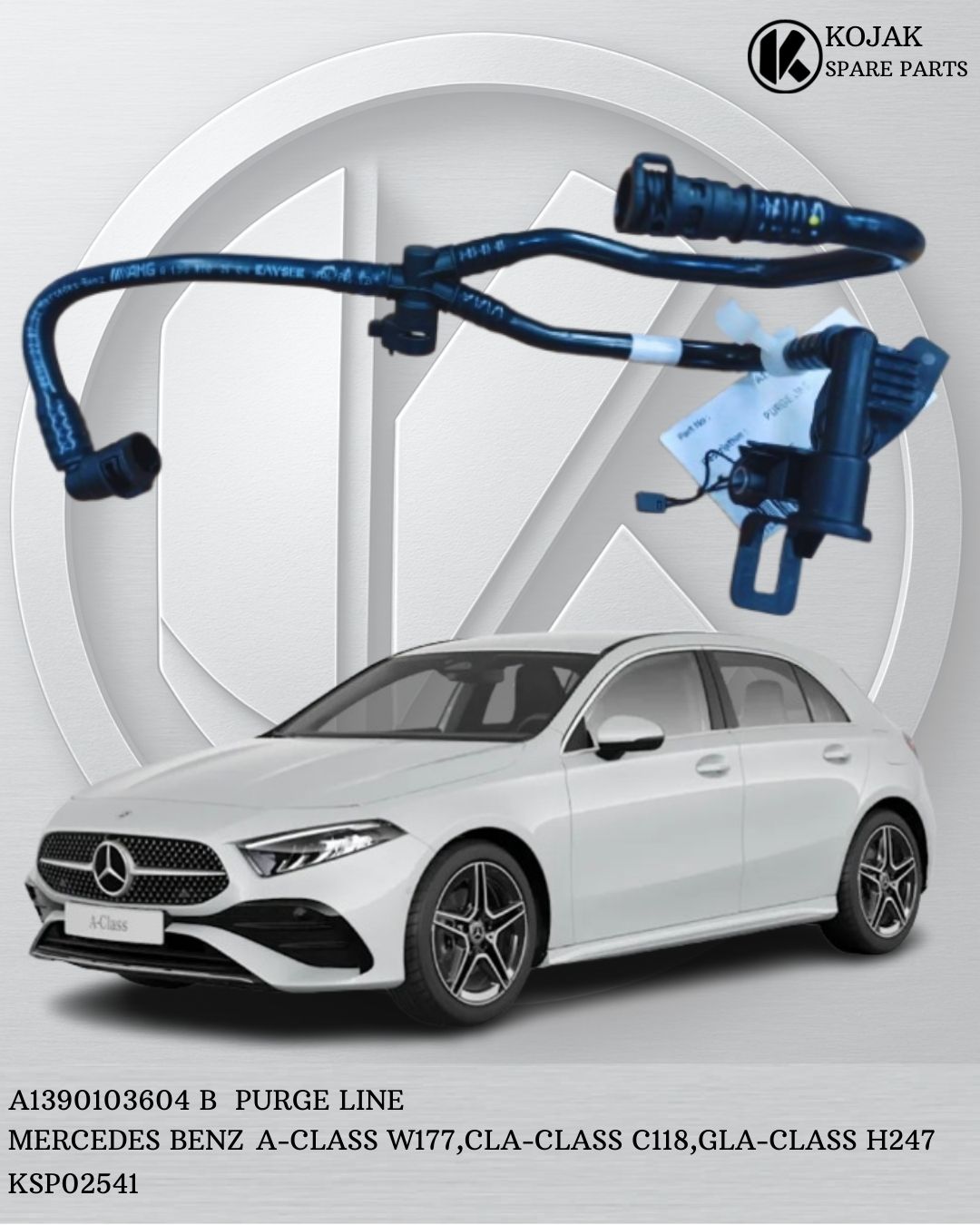 Mercedes-Benz Purge Line A-Class W177, CLA-Class C118, GLA-Class H247