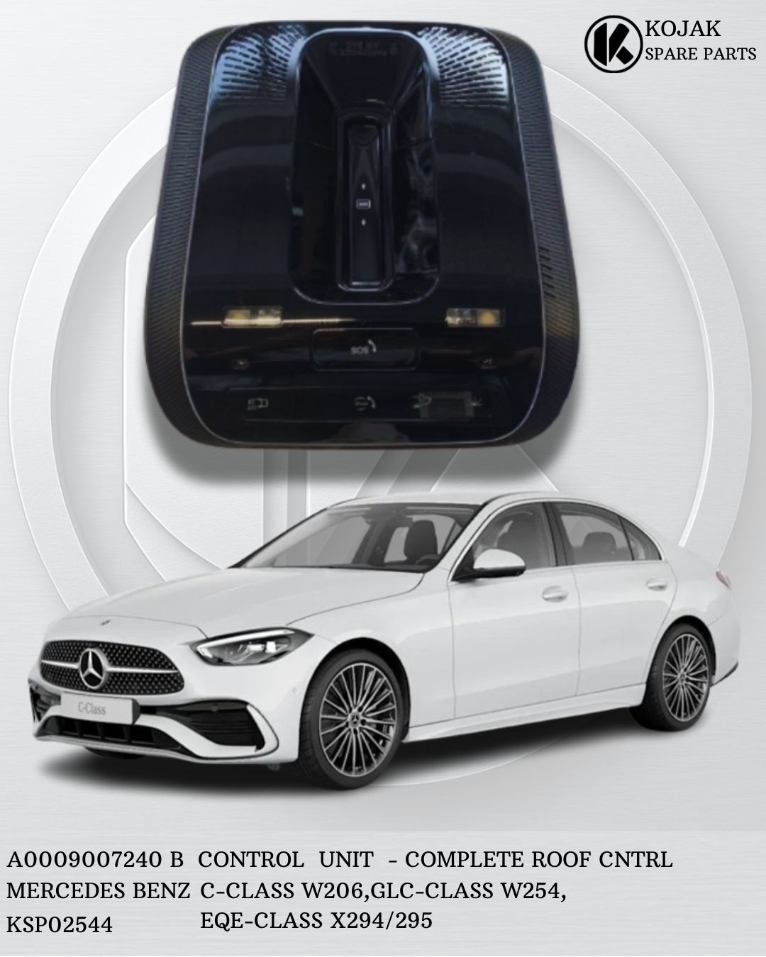 Mercedes-Benz C-Class W206 Complete Roof Control Unit