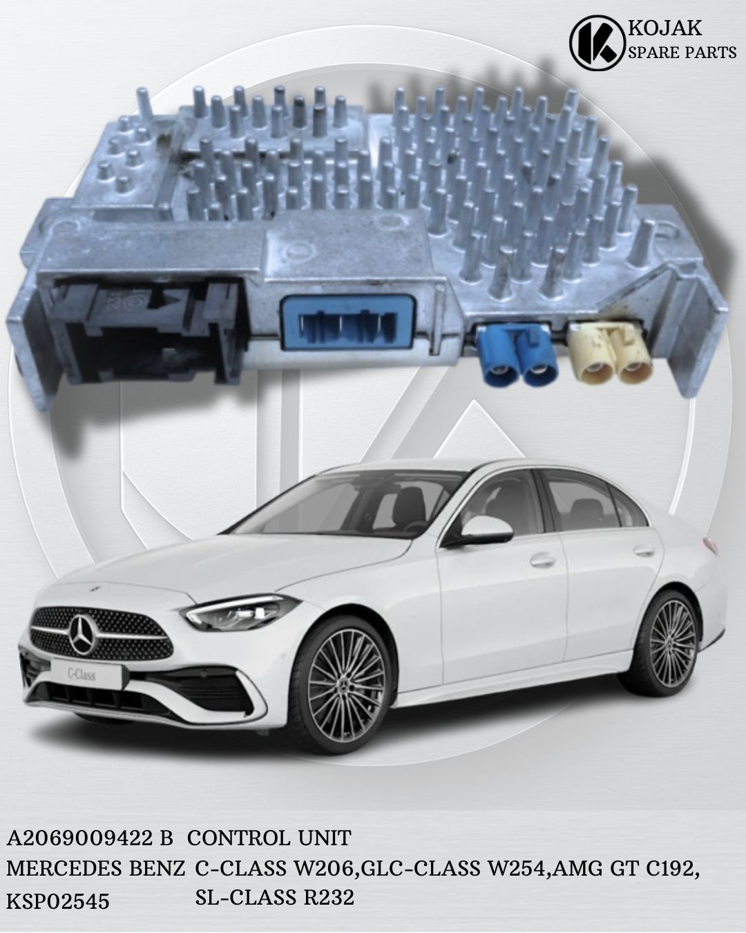 Mercedes Benz Control Unit A2069009422 B