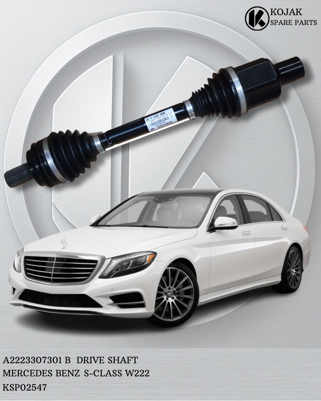 Drive Shaft Mercedes-Benz S-Class W222