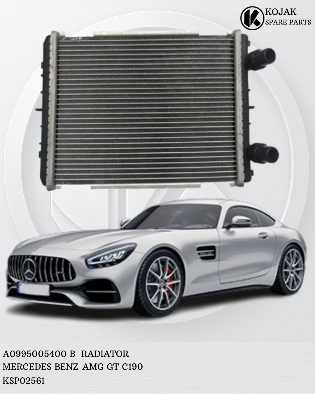 Radiator Mercedes-Benz AMG GT C190