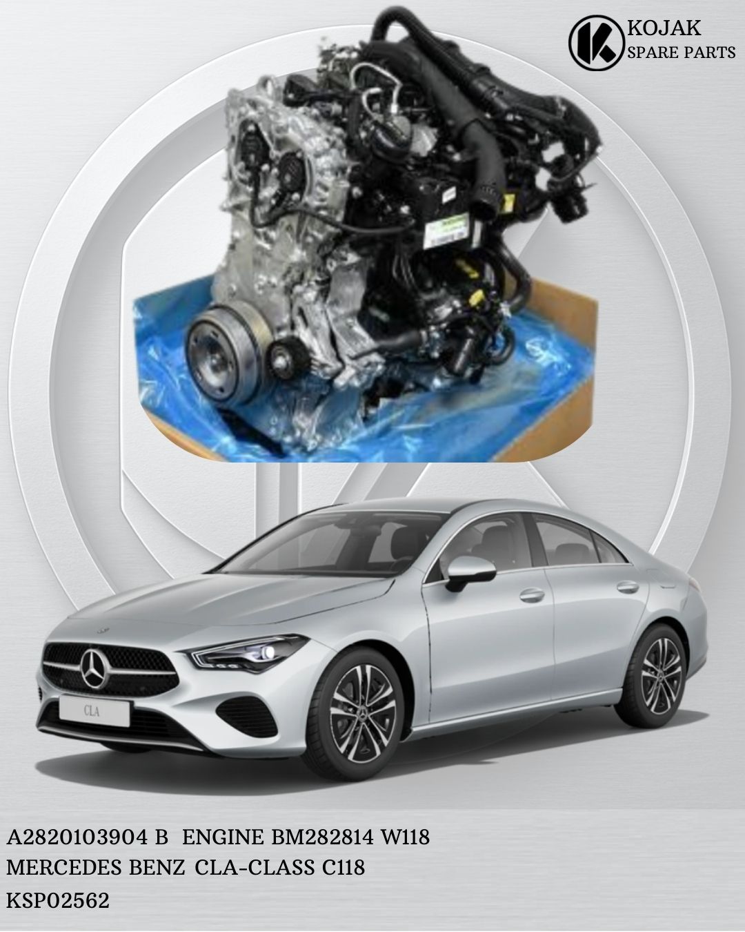 Mercedes-Benz CLA-Class C118 M282 Engine