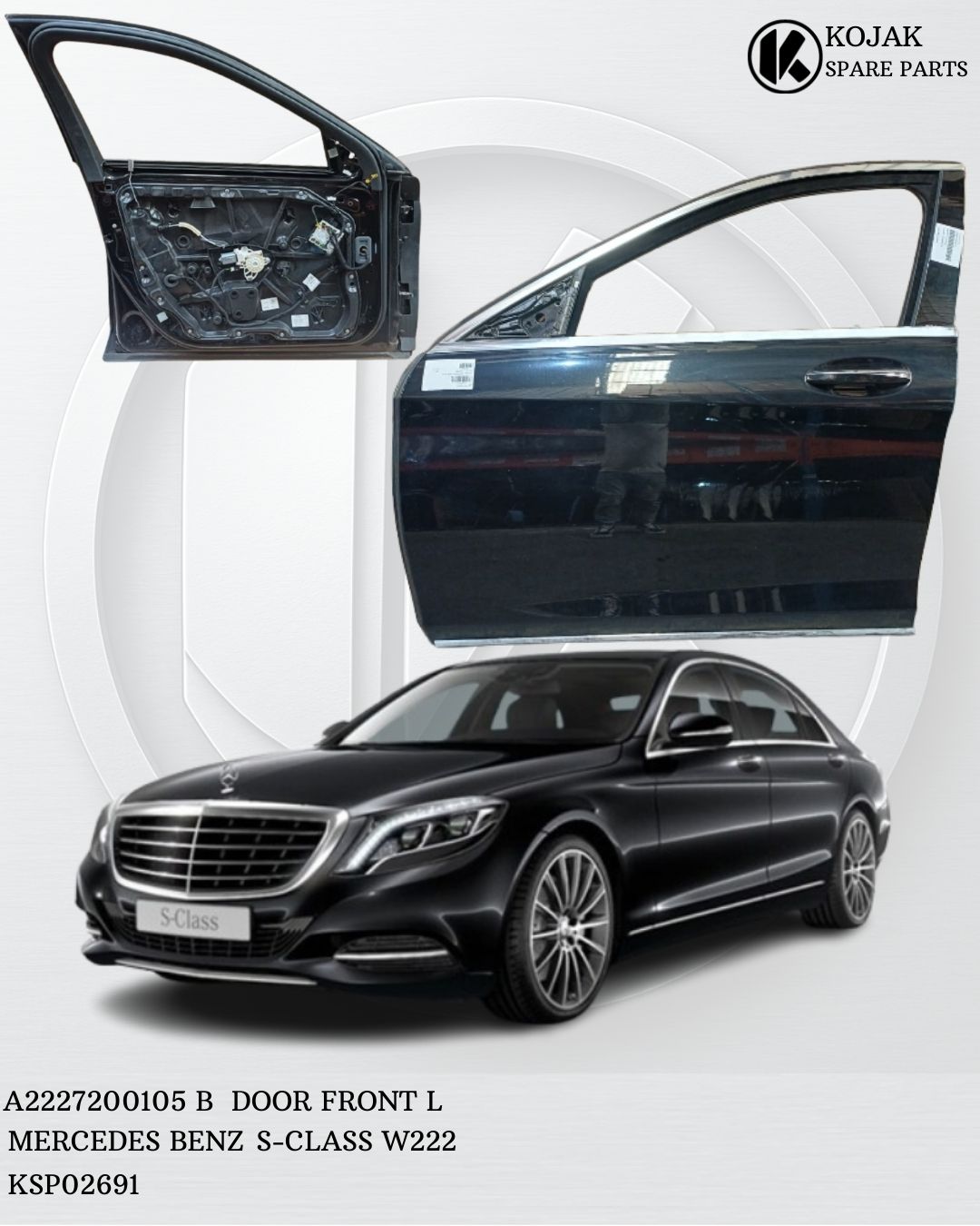 Mercedes-Benz S-Class W222 Front Left Door