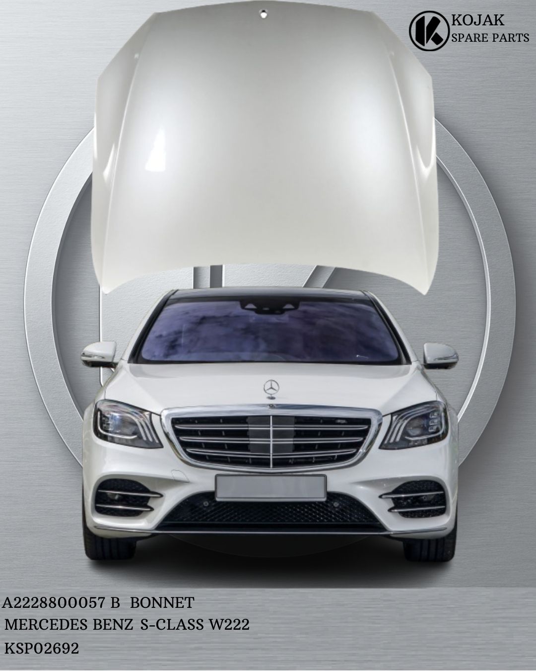 Bonnet Mercedes-Benz S-Class W222