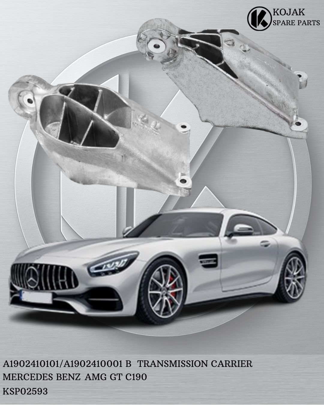 Mercedes-Benz AMG GT C190 Transmission Carrier