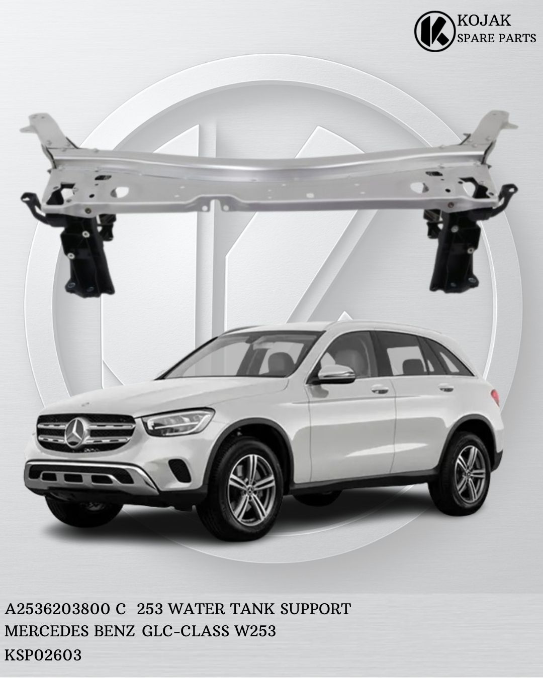 Mercedes-Benz GLC-Class W253 Water Tank Support