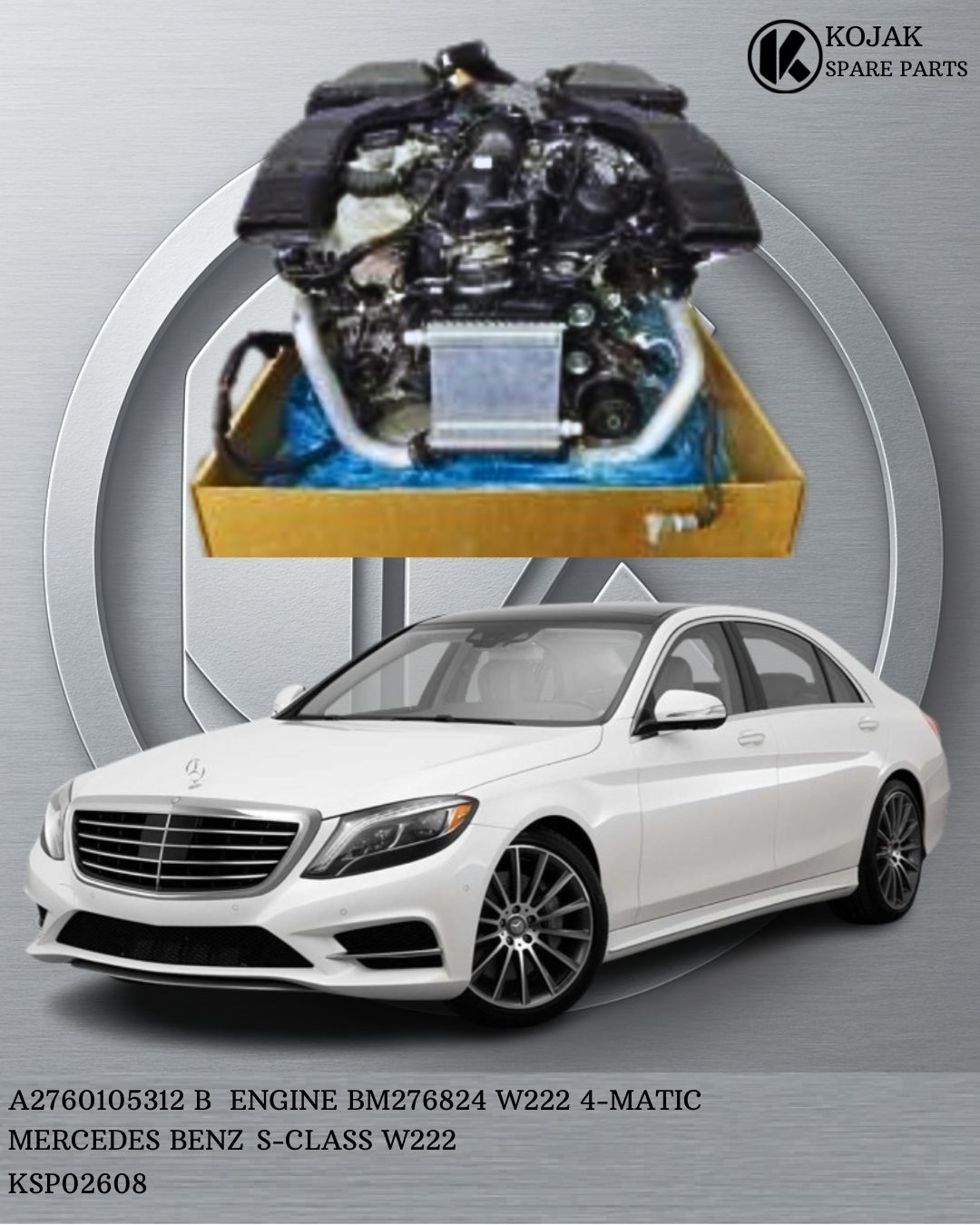 Engine Mercedes-Benz S-Class W222 M276 4-MATIC