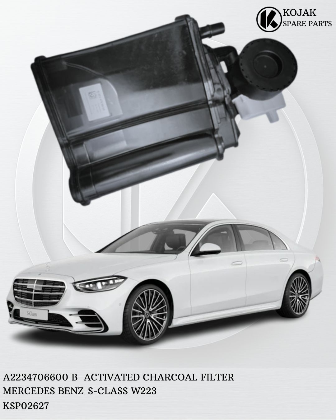 Activated Charcoal Filter Mercedes-Benz S-Class W223