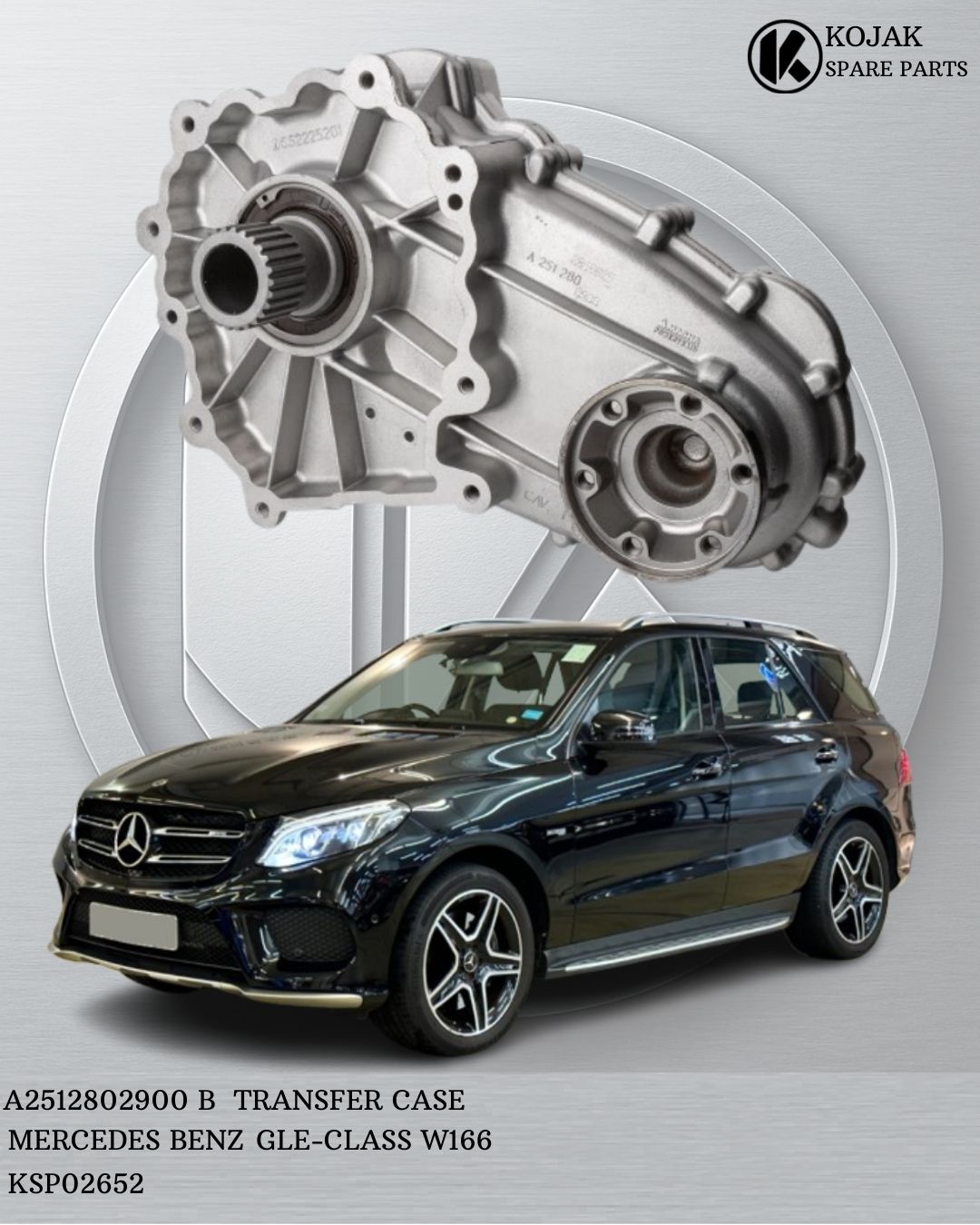 Mercedes-Benz GLE-Class W166 Transfer Case