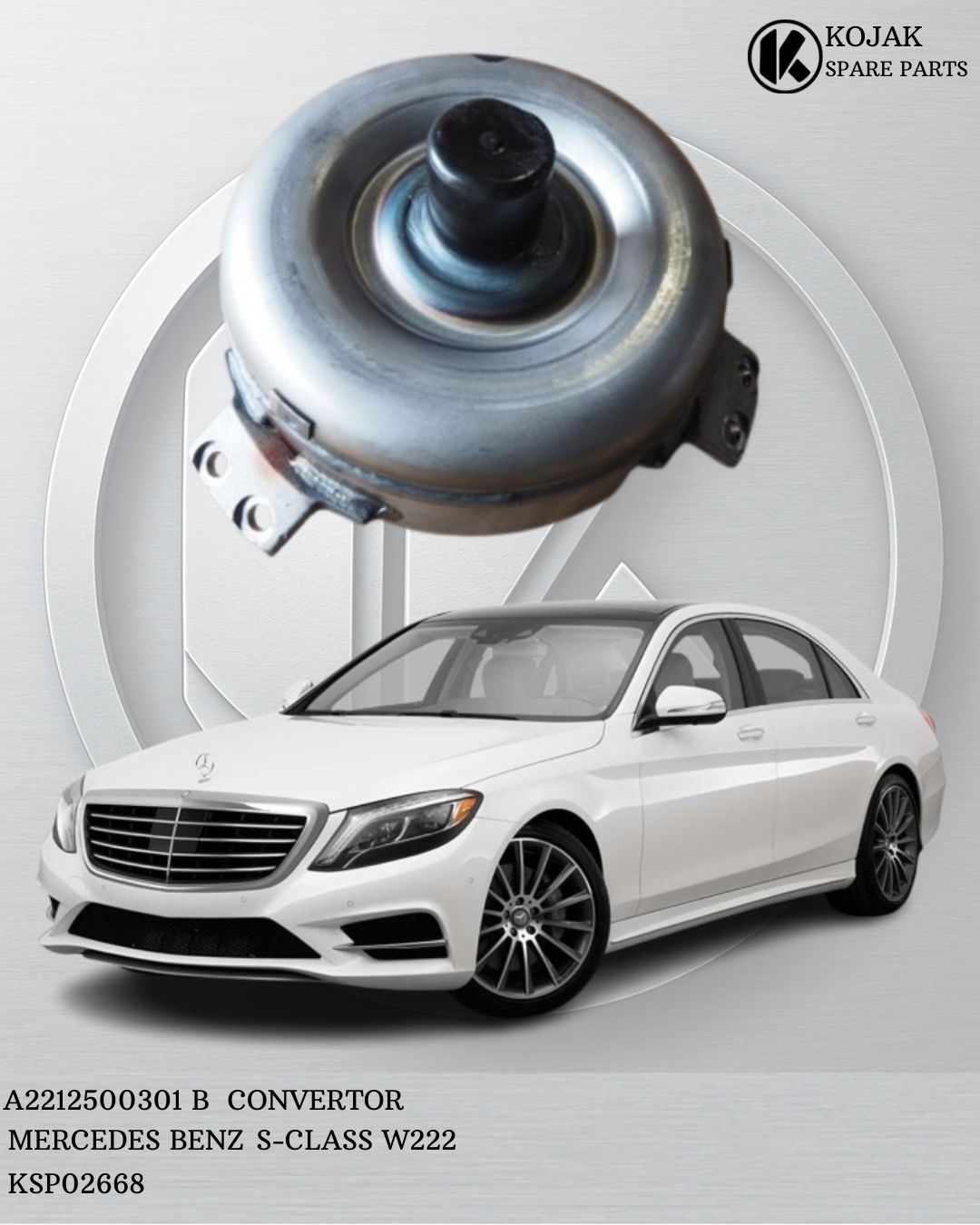Torque Converter Mercedes-Benz S-Class W222