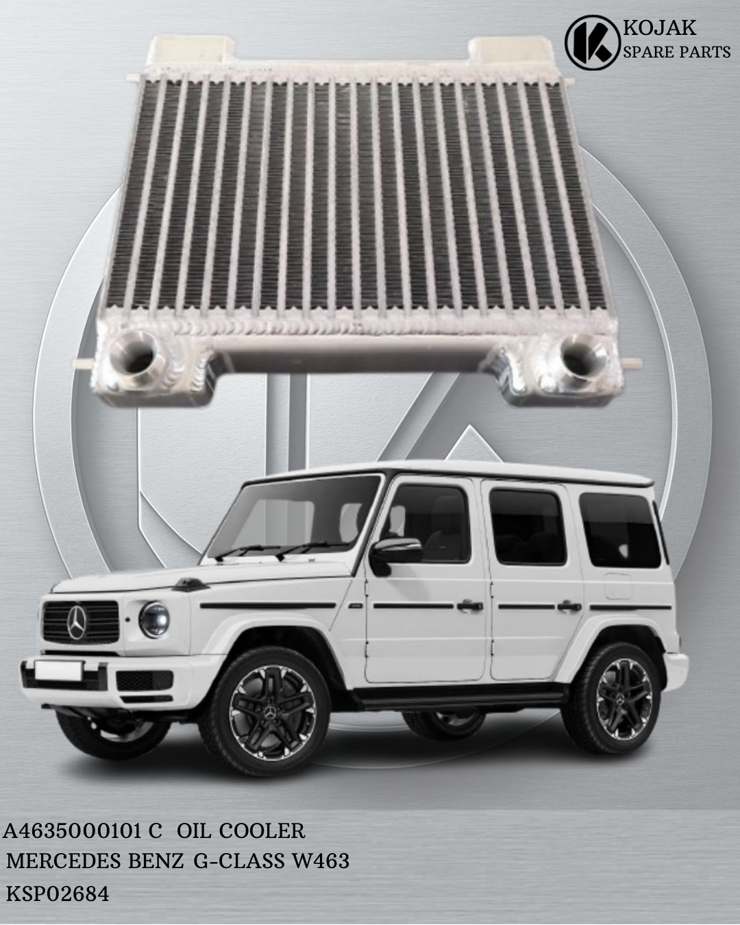 Mercedes-Benz G-Class W463 Oil Cooler