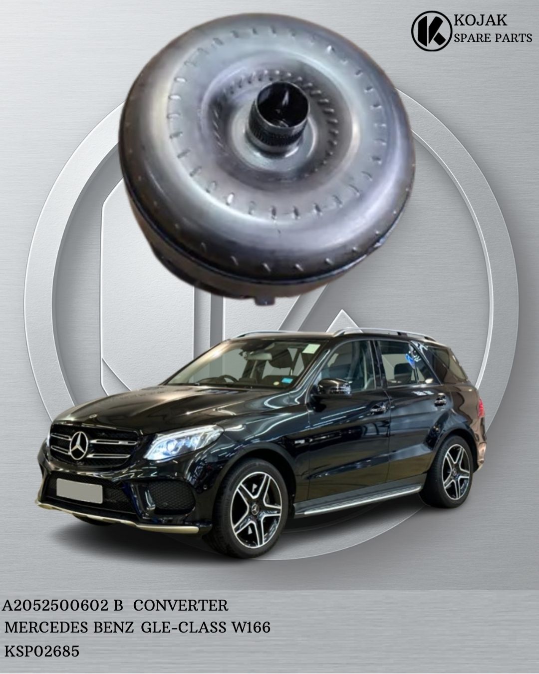 Mercedes-Benz GLE-Class W166 Torque Converter