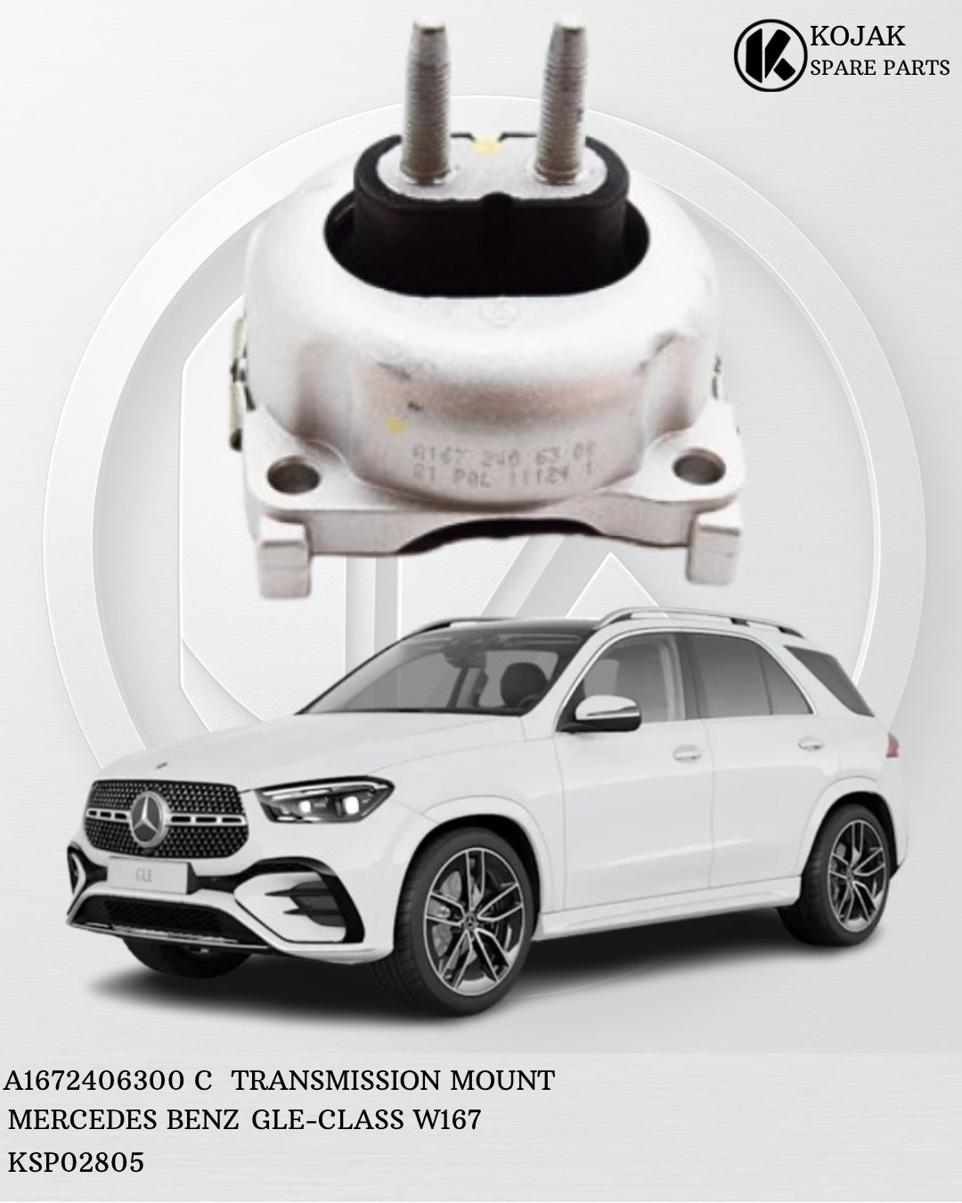 Transmission Mount Mercedes-Benz GLE-Class W167