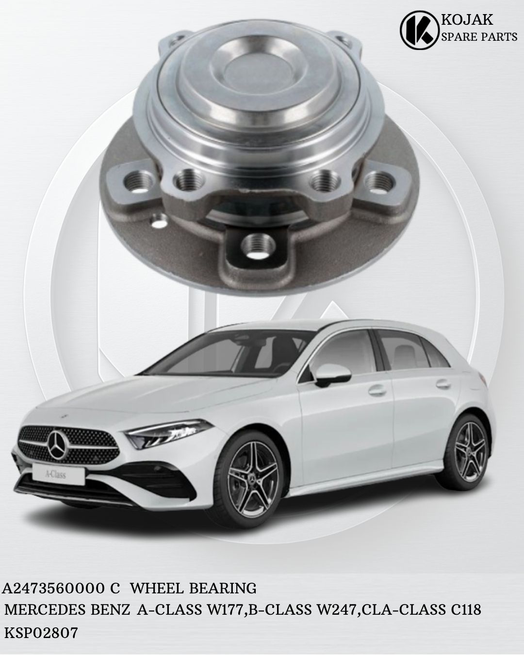 Wheel Bearing for Mercedes-Benz A-Class W177