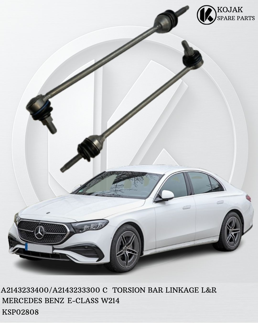 Torsion Bar Linkage Left & Right Mercedes-Benz E-Class W214