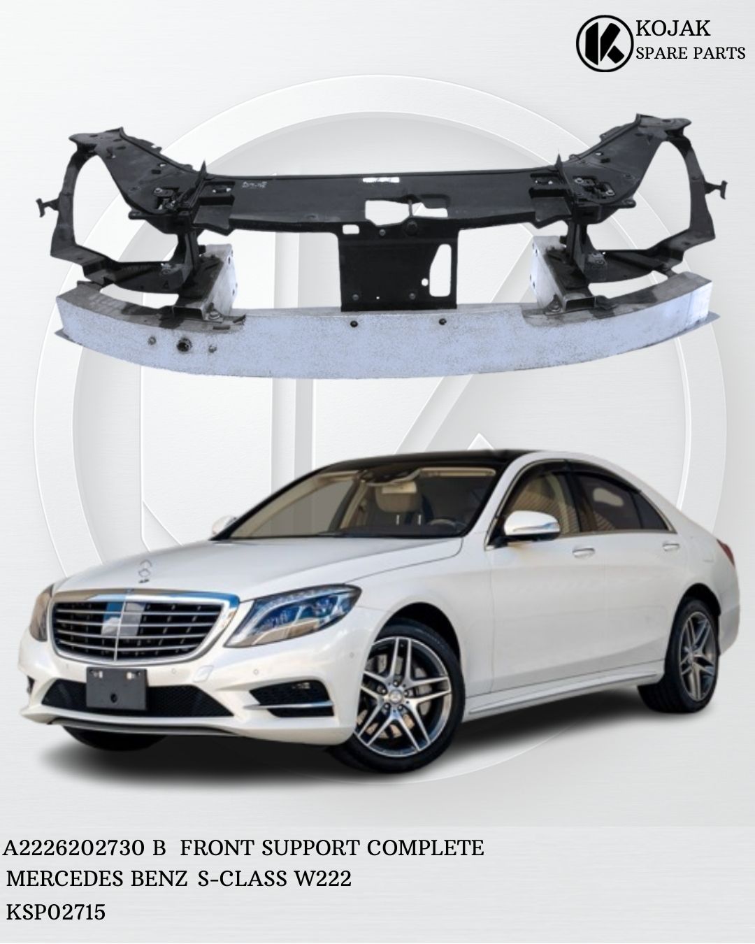 Front Support Complete Mercedes-Benz S-Class W222
