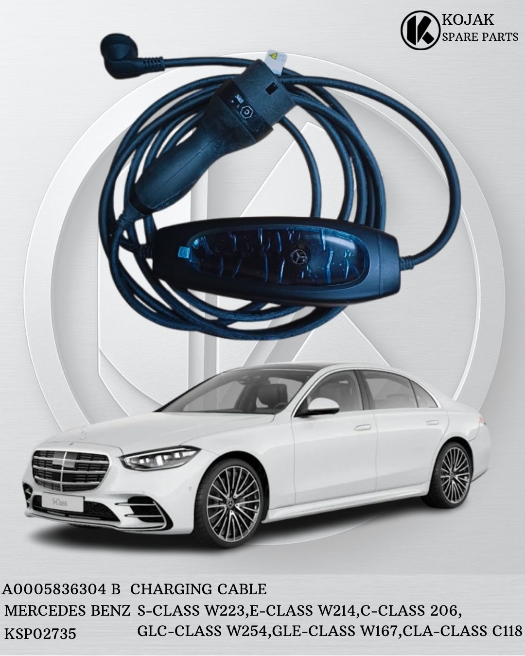 Mercedes-Benz Charging Cable