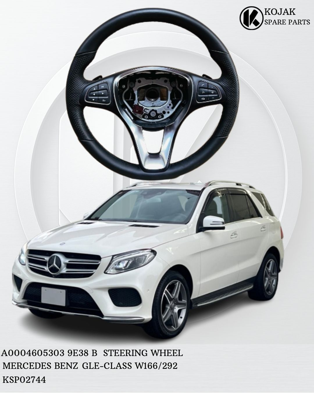 Steering Wheel Mercedes-Benz GLE-Class W166/292