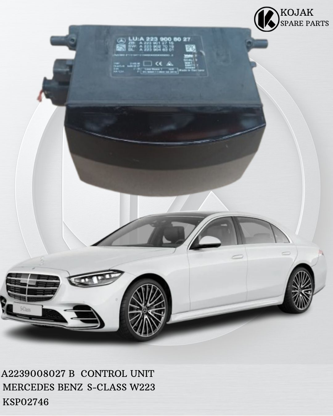 Mercedes-Benz S-Class W223 Control Unit