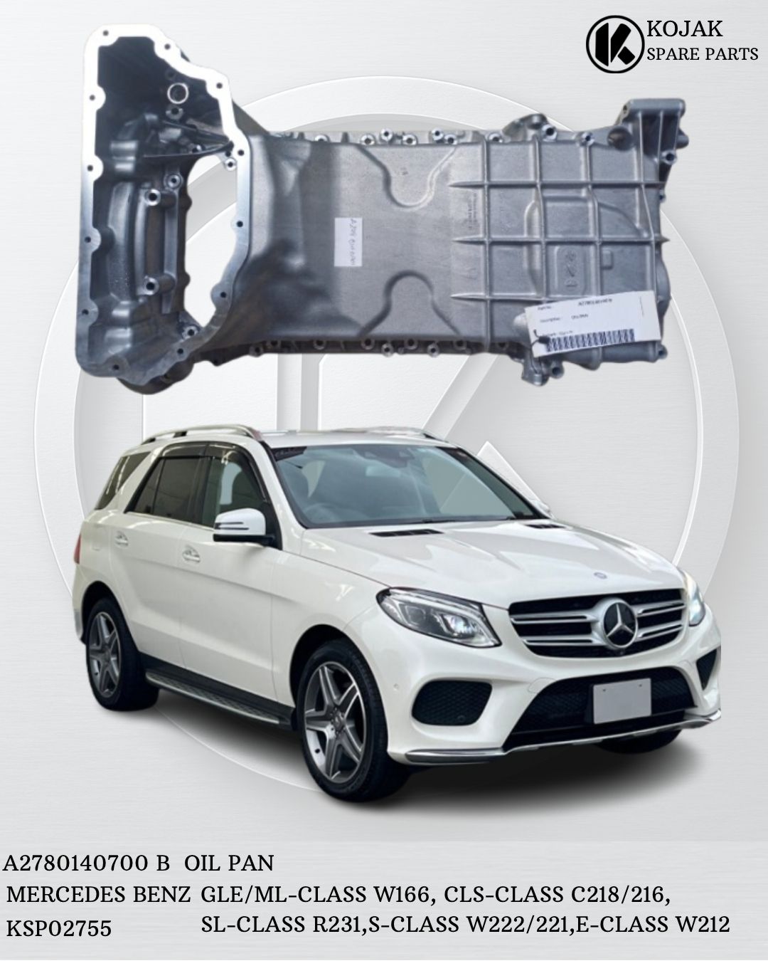 Mercedes-Benz Engine Oil Pan