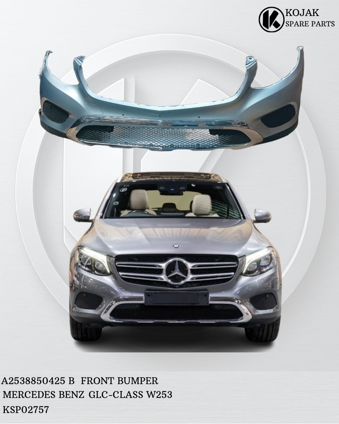 Front Bumper Mercedes-Benz GLC-Class W253